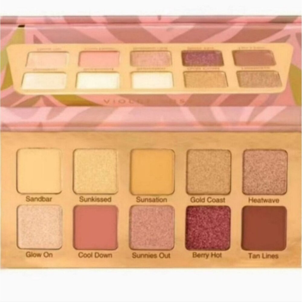 Violet Voss Sunkissed Summer Eye Shadow  and Pressed Pigment Palette NIB